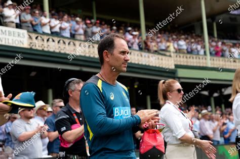 Australian Coach Justin Langer Editorial Stock Photo Stock Image