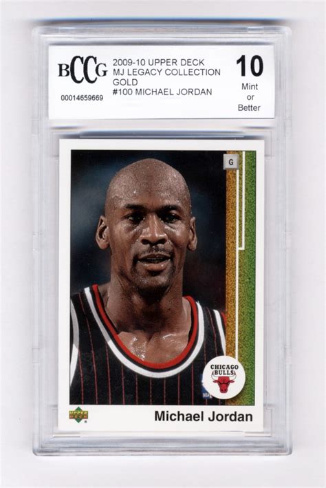 Michael Jordan 2009 10 Upper Deck Michael Jordan Legacy Collection Gold