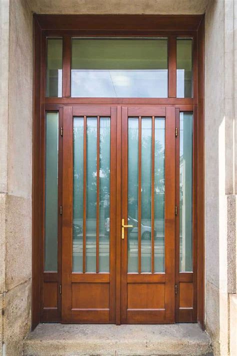 2 Elegant Double Entry Doors Wood Front Entry Doors