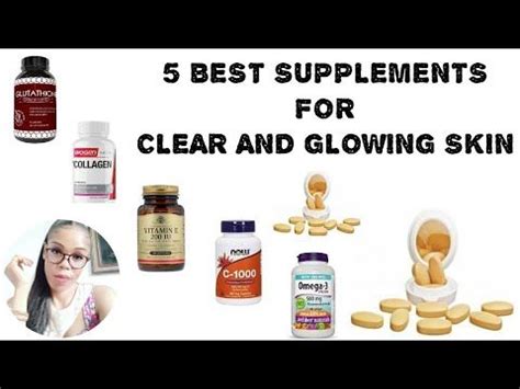 Best Supplements For Clear Bright And Glowing Skin Collagen