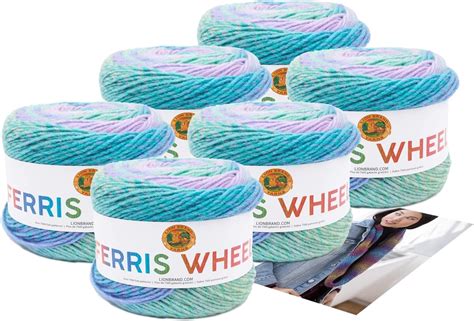 Amazon Skein Lion Brand Yarn Ferris Wheel Yarn Summer Day And