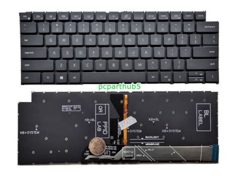 New Dell Latitude 3320 3330 3420 3430 2 In 1 Laptop Keyboard US Backlit