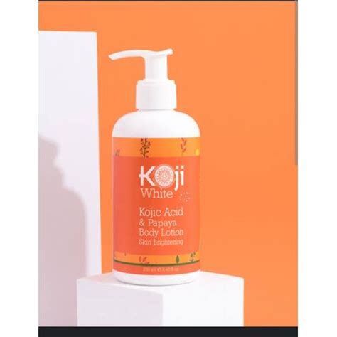 Koji White Kojic Acid Papaya Skin Brightening Body Lotion Glow County