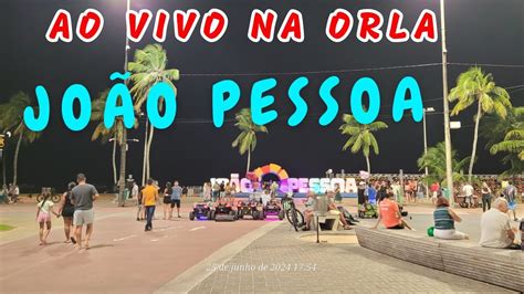 NA ORLA DAS PRAIAS CABO BRANCO E TAMBAÚ JOAO PESSOA AO VIVO JOÃO