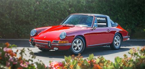 1967 Porsche 911s Targa (Red) - DJM Investments