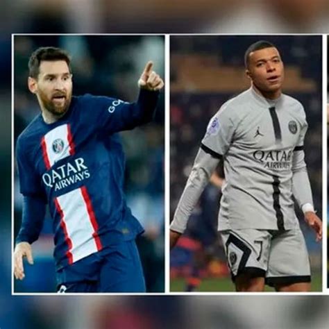 Lionel Messi Kylian Mbappé y Karim Benzema figuran en la lista de