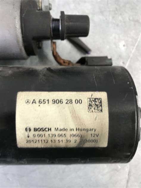 Electromotor Demaror Mercedes Benz E220 W212 CDI 7G Tronic Plus 170cp