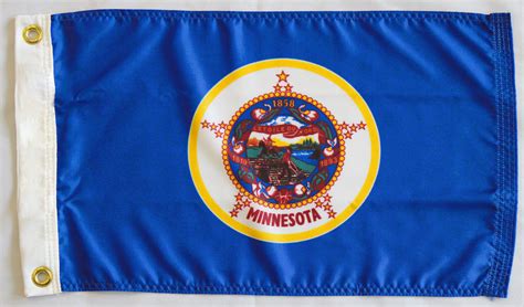 Buy Minnesota 12x18 Nylon Flag Flagline