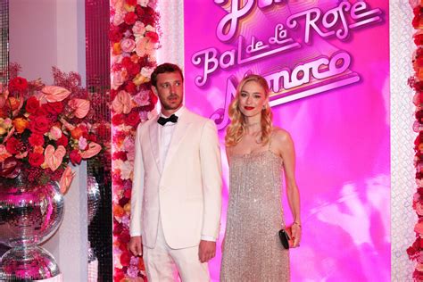 Photo Pierre Casiraghi et sa femme Béatrice Borromeo Bal de la Rose