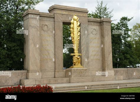 The Second Division War Memorial Washington Dc Stock Photo Alamy