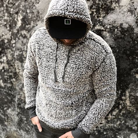 The Happy Clothing Company® Do More Be Happy Mens Sherpa Hoodie