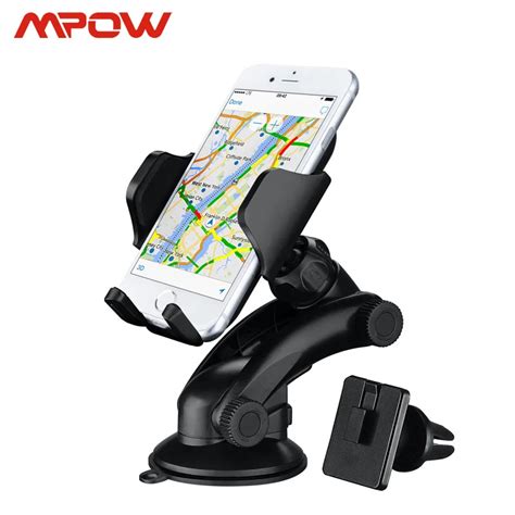 Mpow Ca Adjustable Dashboard Car Phone Holder Air Vent Mount