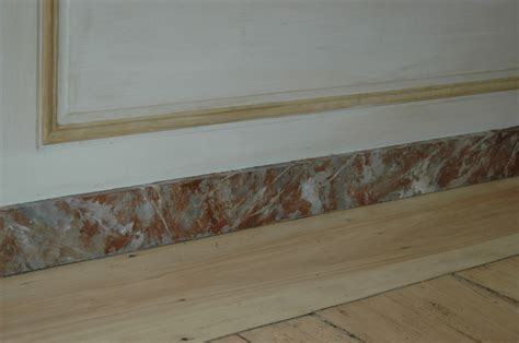 Faux Marble Baseboards Ideas By Marc Potocsky The Decorators Ctny