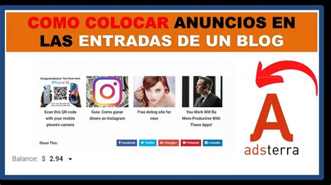 Como COLOCAR Anuncios En Las ENTRADAS De UN BLOG Facil Paso A Paso 2023