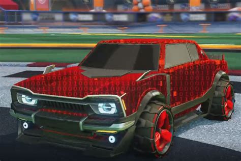 Rocket League Dingo Design With Encryption Saffron Astro CSX Inverted