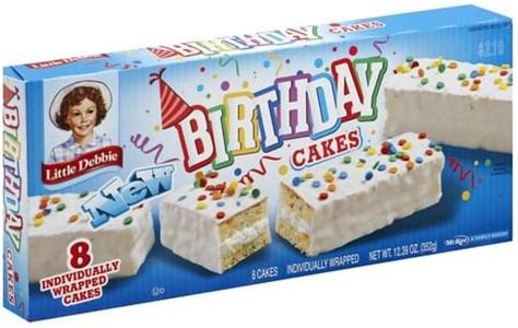 Little Debbie Birthday Cakes - 8 ea, Nutrition Information | Innit