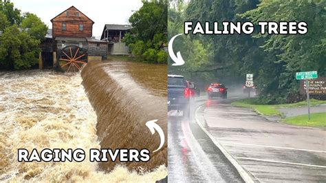 Pigeon Forge Gatlinburg Heavy Rain Causes Road Attraction Closures