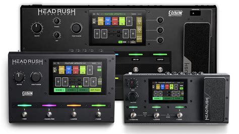 HeadRush Adds Four Amps Four Effects To Its Pedalboard Gigboard And