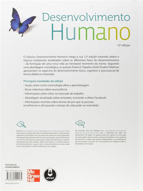 Livro Desenvolvimento Humano Papalia Edi O Pdf Resenhas De Livros