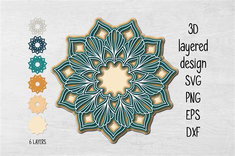 Multilayer Mandala Svg Amazing Svg File