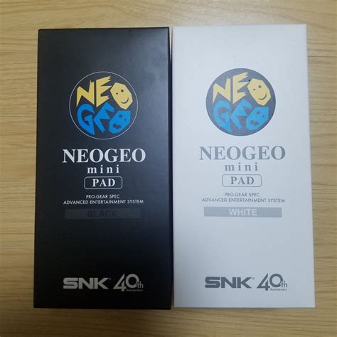 【未使用】新品未開封 Neogeo Mini Pad ネオジオミニ パッド ブラックandホワイト 黒and白の落札情報詳細 ヤフオク落札価格検索