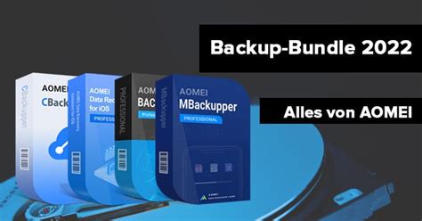 Aomei Backup Bundle Vier Praktische Vollversionen