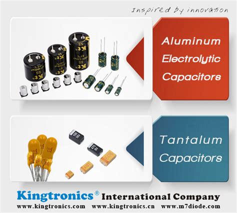 Kt Kingtronics Electrolytic Capacitor Aluminum Tantalum