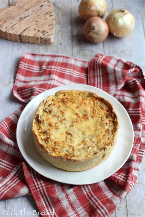 Tarte Loignon Lalsacienne Zwiebelkuche Rock The Bretzel