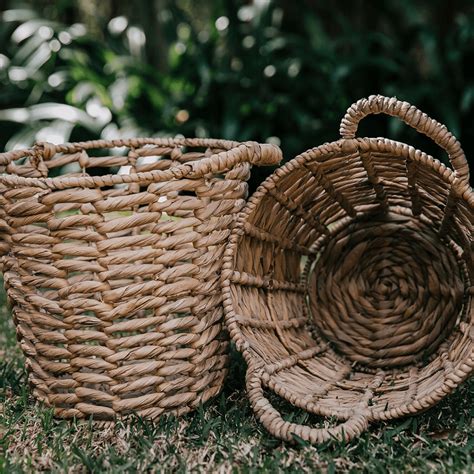 Woven Baskets - Maple Party and Event Hire