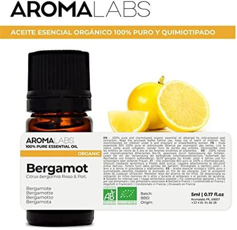 BIO Aceite Esencial BERGAMOTA 5mL 100 Puro Natural