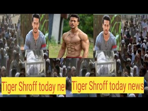 Tiger Shroff Last Funeral Video Tiger Shroff New Video Youtube