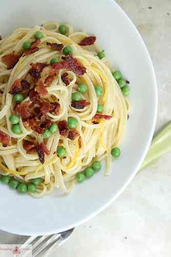 Creamy Lemon Pasta With Bacon And Peas Tasty Kitchen A Happy Recipe Community