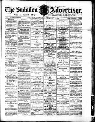 swindon advertiser  north wilts chronicle  british newspaper archive
