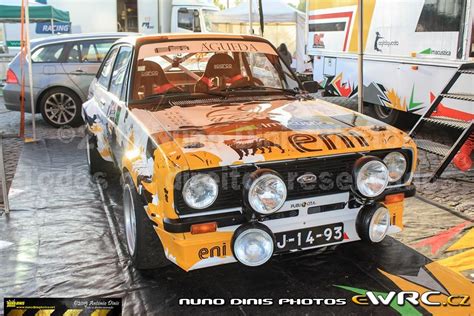 Veiga Eduardo Carvalho Jorge Ford Escort MK2 Rally Cidade De