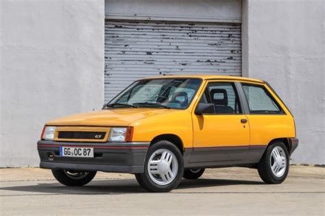 La historia del Opel Corsa GT de primera generación que estará en Frankfurt