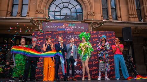 Qvb Recognises Lgbtqi Individuals For Sydney World Pride And Mardi