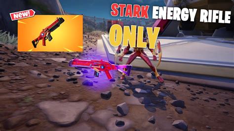 Only New Stark Industries Energy Rifle Challenge Fortnite Chapter 5