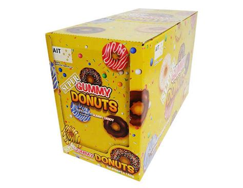 Buy Lolly Ait Super Gummy Donuts Candy Bulk 2 X 12 X 150g Single Pack