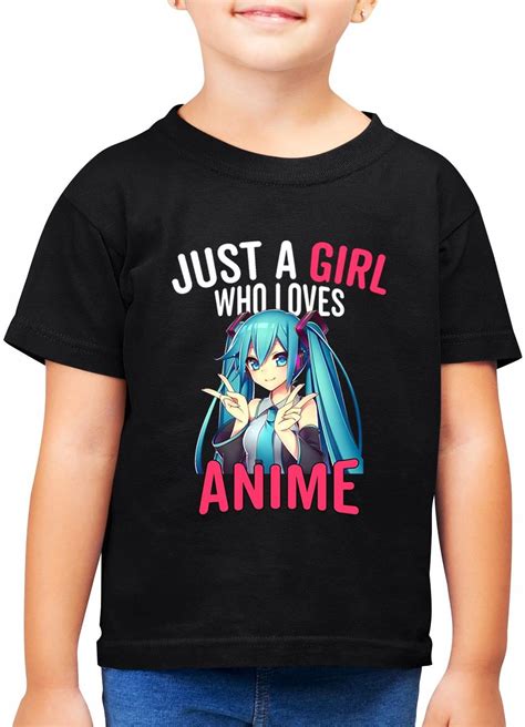 Hatsune Miku Koszulka Dla Fanki Animy Mangi Dziewczynki Lat