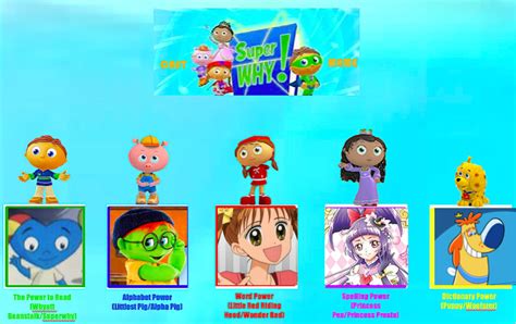 My Super Why Cast New Edition By Alexlover366 On Deviantart