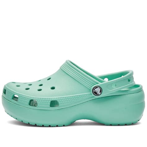 Crocs Classic Platform Clog Jade Stone End Us