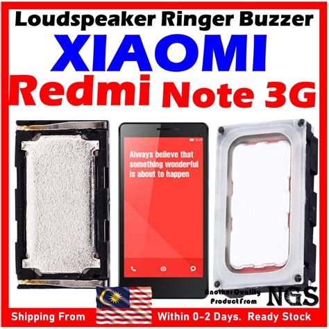 Full Set Loud Speaker Loudspeaker Ringer Buzzer Module For XIAOMI Redmi