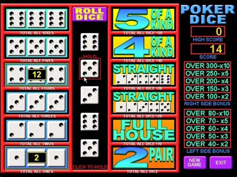 Poker Dice (2004) - MobyGames