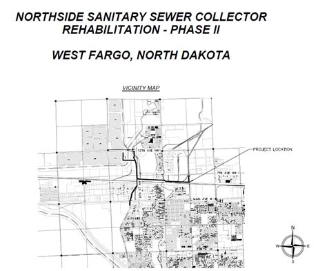 Northside Regional Sanitary Sewer Collector Rehab West Fargo Nd