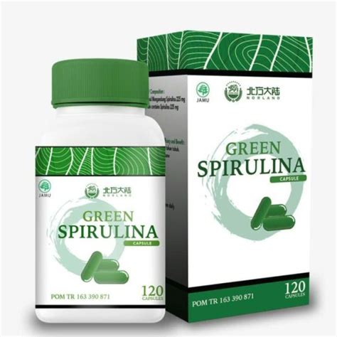 Norland Green Spirulina Capsule 120 Capsules Splm Precious Healthcare