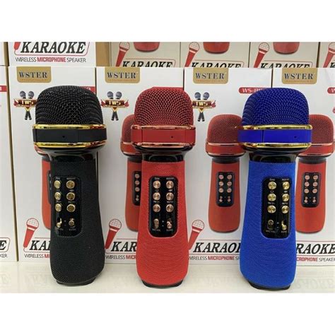 Original Bluetooth Handheld Microphone Karaoke High Quality Speaker Mic