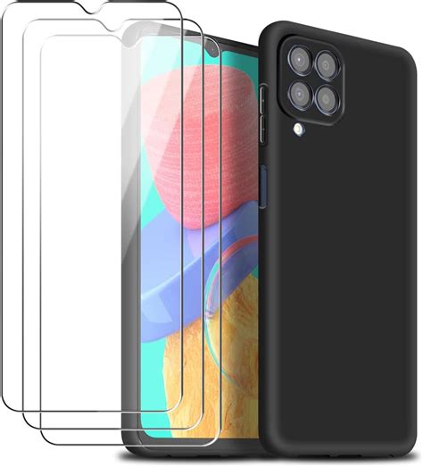 Ivencase Coque Compatible Avec Samsung Galaxy A25 5g Avec 2 Verres Trempés Protection écran