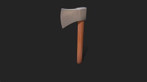 Simple Axe Download Free 3d Model By Naufaltaufiq66 [d105e5d] Sketchfab