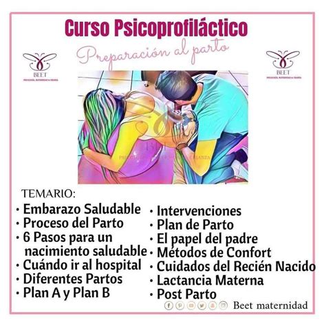 Curso Psicoprofil Ctico Educaci N Para El Parto Preparacion Para El