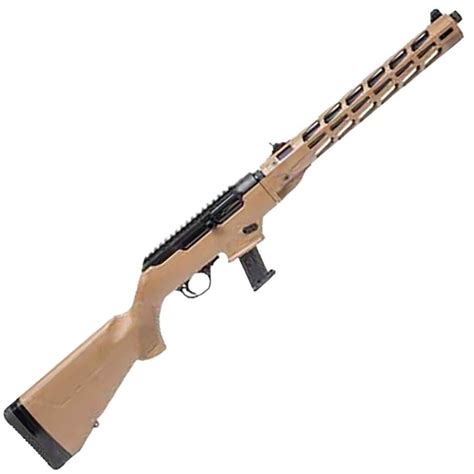 Ruger Pc Carbine Davidsons Dark Earth Semi Automatic Rifle 9mm Luger 16 25in For Sale